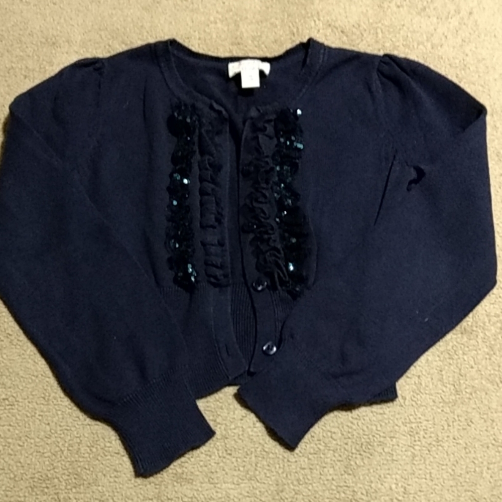 2 for $10 sale    Girl's Navy blue cardigan